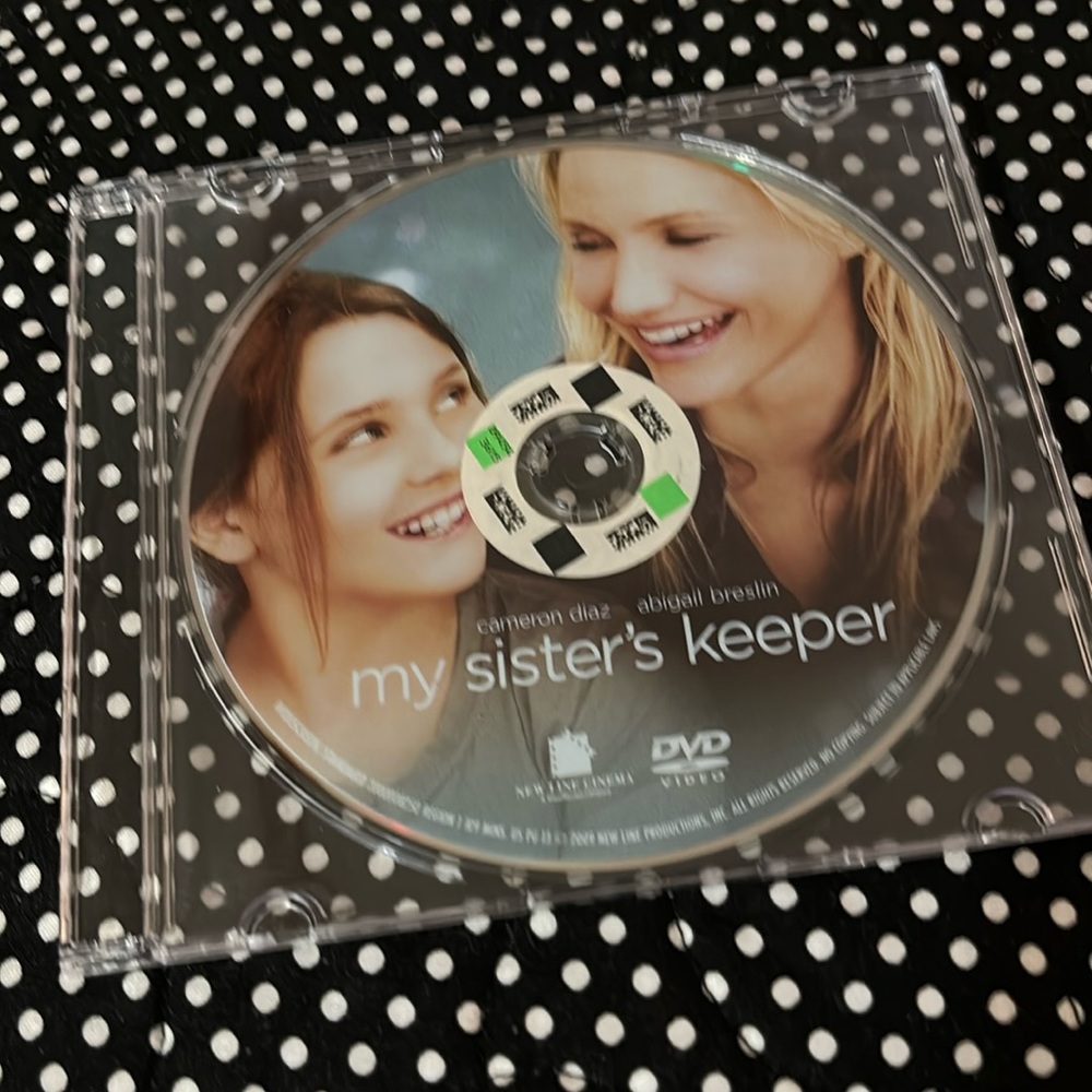 DVD My Sister’s Keeper. Excellent used condition